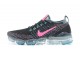 Women/Men Nike Air VaporMax Flyknit 3 Black Pink Sneakers AJ5910 101