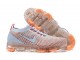 Women/Men Nike Air VaporMax Flyknit 3 White Orange Sneakers AJ6910 400