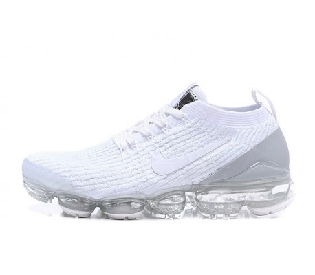 Women/Men Nike Air VaporMax Flyknit 3 White Sneakers AJ6900 100