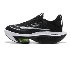 Women/Men Nike Air Zoom Alphafly Next 2 Black and White Sneakers