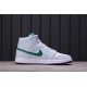 Air Jordan 1 Mid SE Nike Hoops White Green CW5853-100