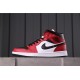 Air Jordan 1 Mid Chicago Black Toe Red Black White 554724-069