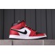 Air Jordan 1 Mid Chicago Black Toe Red Black White 554724-069