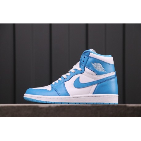 Air Jordan 1 High UNC Blue White 555088-117