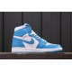 Air Jordan 1 High UNC Blue White 555088-117